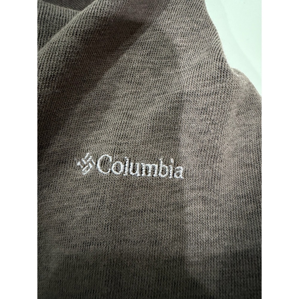Columbia Womens Omni-Wick Quarter Zip Dress Brown Long Sleeve Pockets Active S - Picture 5 of 9